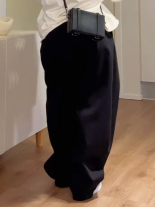 Wide Leg Suiting Trousers