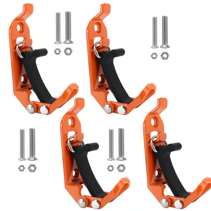 🛠️ Heavy Duty Metal Rubber Shovel Mount Kit