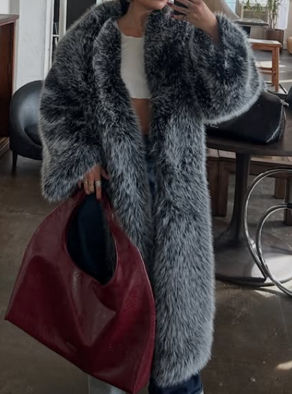 Stylish Faux Fur Jacket
