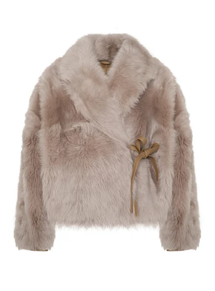 Fancy Warp Faux Fur Jacket