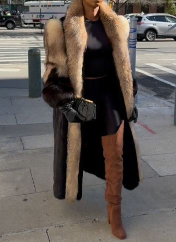 Warm Statement Faux Fur Coat