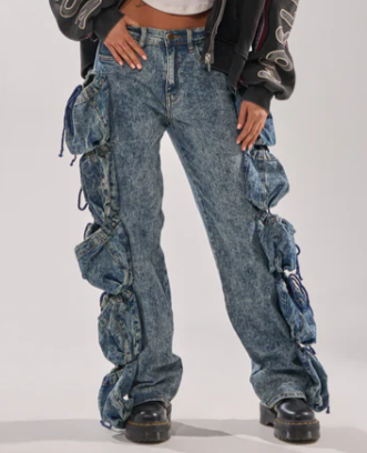 Pop Cargo Jeans